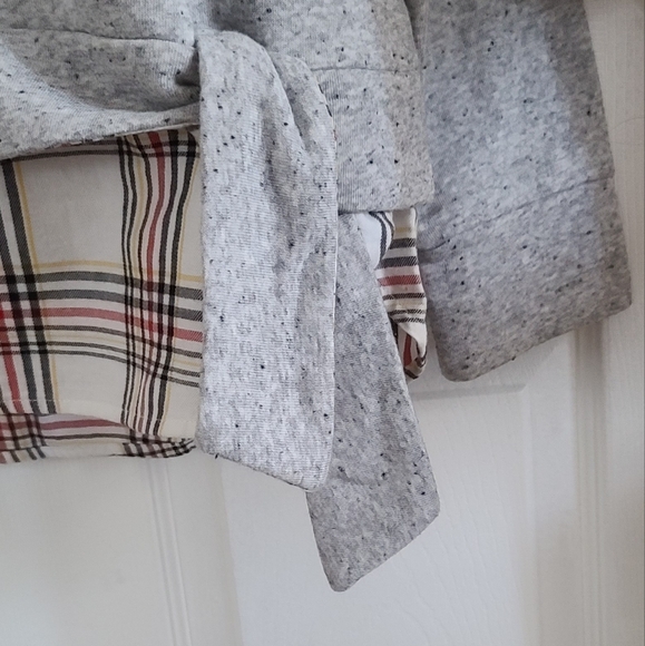 IZOD Sweatshirt with Tie-Front Design - Picture 3 of 6